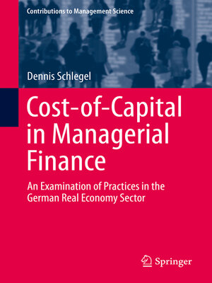 cover image of Cost-of-Capital in Managerial Finance